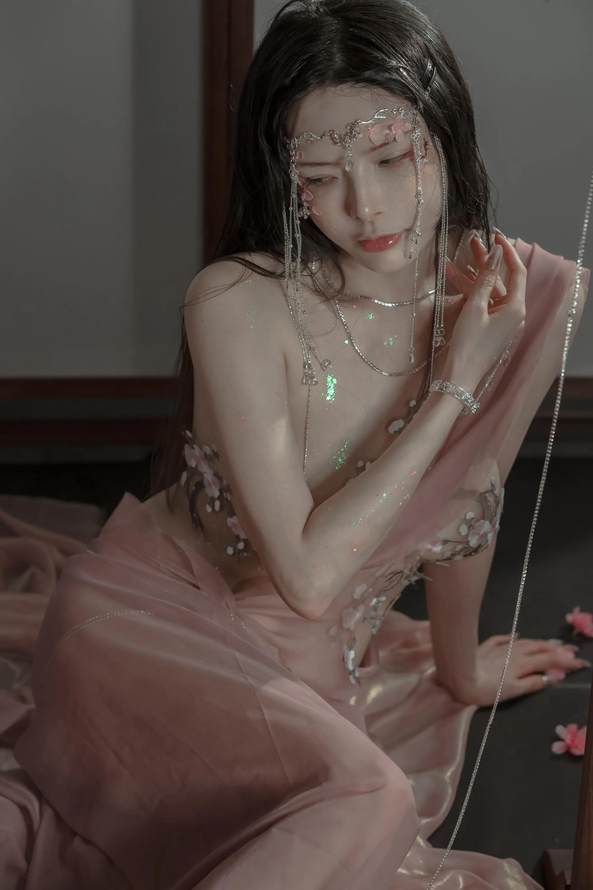 秋和柯基 – NO.061 粉 桃花神 [34P]插图9